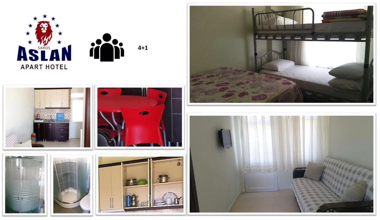 Saros Aslan Apart Hotel Vakif Exterior foto